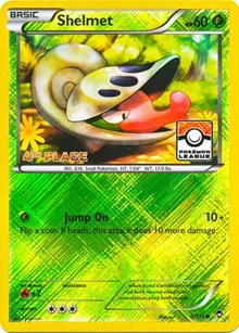 Shelmet - 8/111 (Pokemon League) [4th Place] (008/111) [League and Championship Cards]