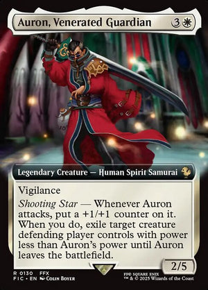 Auron, Venerated Guardian (130) [Final Fantasy Commander]