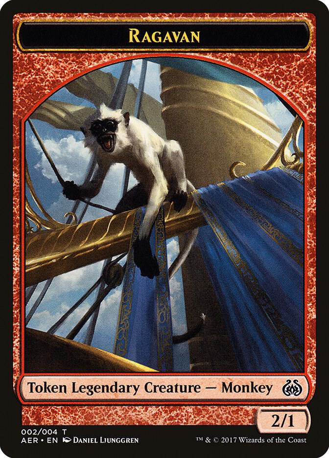Ragavan Token (2) [Aether Revolt]