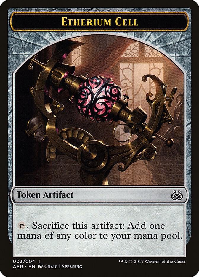 Etherium Cell Token (3) [Aether Revolt]