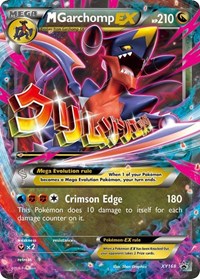 M Garchomp EX - XY168 (XY168) [XY Promos]