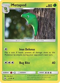 Metapod (2/149) [SM Base Set]