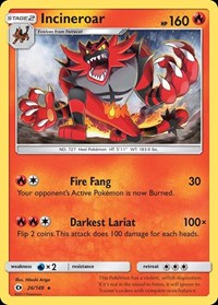 Incineroar (26/149) [SM Base Set]