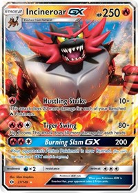 Incineroar GX (27/149) [SM Base Set]