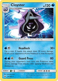 Cloyster (34/149) [SM Base Set]
