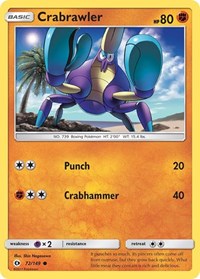 Crabrawler (72/149) [SM Base Set]