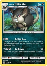 Alolan Raticate (77/149) [SM Base Set]