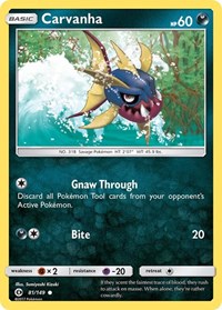 Carvanha (81/149) [SM Base Set]
