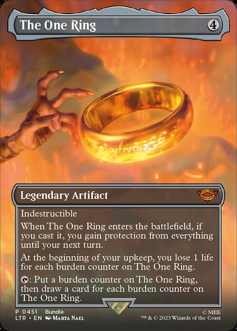 The One Ring (451) [The Lord of the Rings: Tales of Middle-earth] [Borderless]