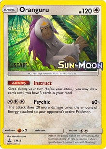 Oranguru - SM13 (Prerelease) [Staff] (SM13) [SM Promos]