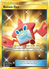 Rotom Dex (Secret) (159/149) [SM Base Set]