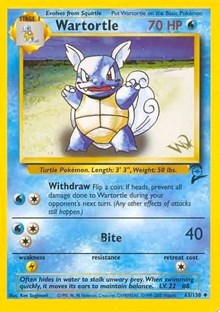 Wartortle [W Stamped] (063/130) [WoTC Promo]