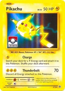 Pikachu - XY202 (Pokemon League) (XY202) [League and Championship Cards]
