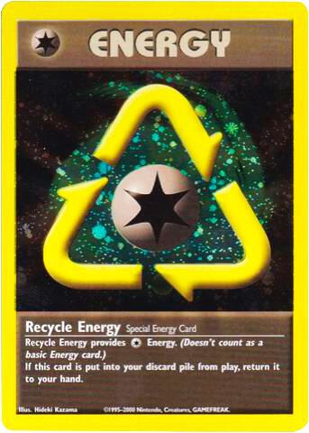 Recycle Energy (WotC 2002 League Promo) [League and Championship Cards]