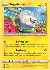 Togedemaru - SM09 (SM09) [SM Promos]
