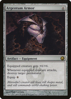 Argentum Armor (137) [Scars of Mirrodin]