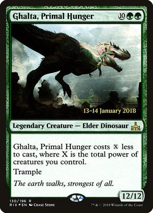 Ghalta, Primal Hunger (130s) [Rivals of Ixalan Promos]