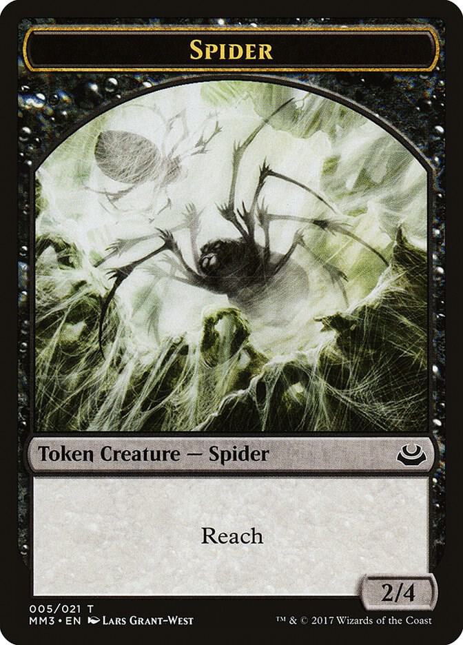 Spider Token (5) [Modern Masters 2017]