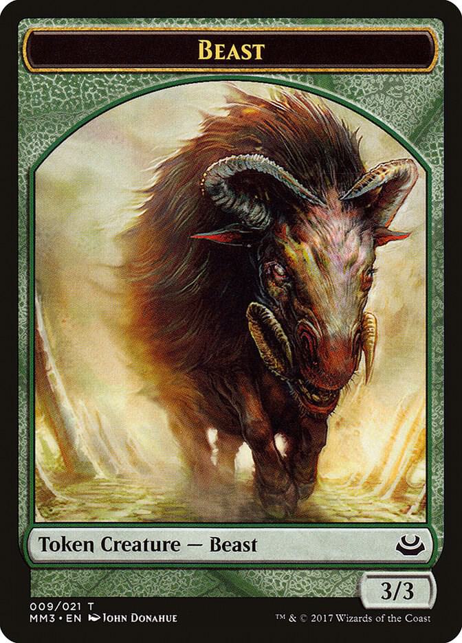 Beast Token (009) [Modern Masters 2017]