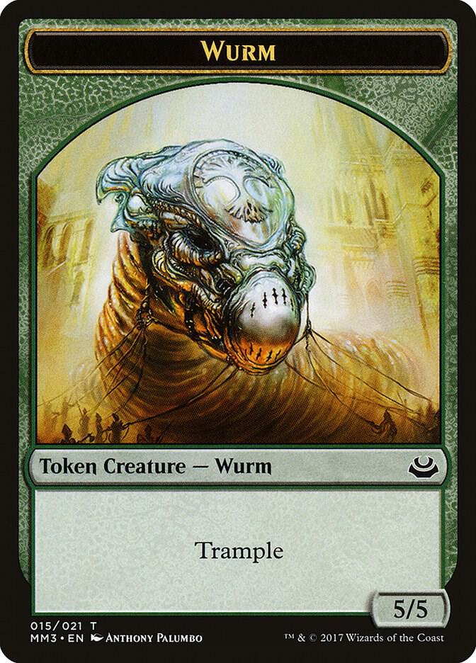 Wurm Token (15) [Modern Masters 2017]