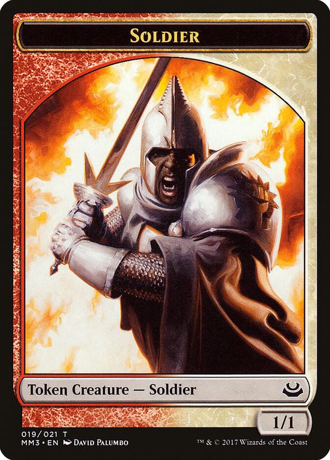 Soldier Token (019) [Modern Masters 2017]