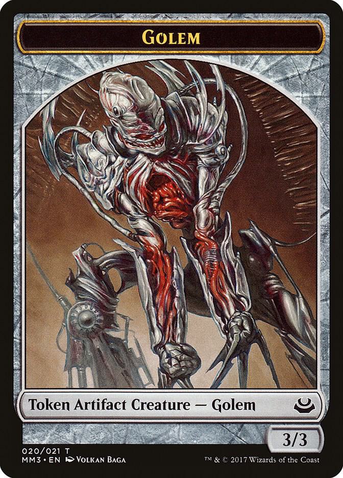 Golem Token (20) [Modern Masters 2017]