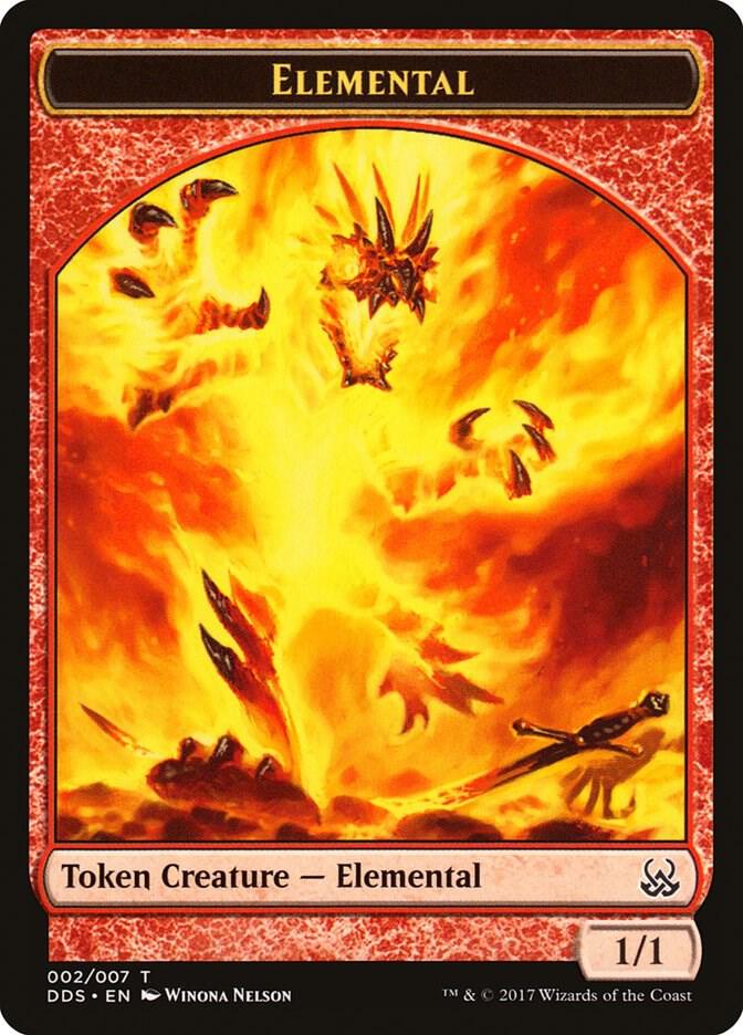 Elemental Token (2) [Duel Decks: Mind vs. Might]