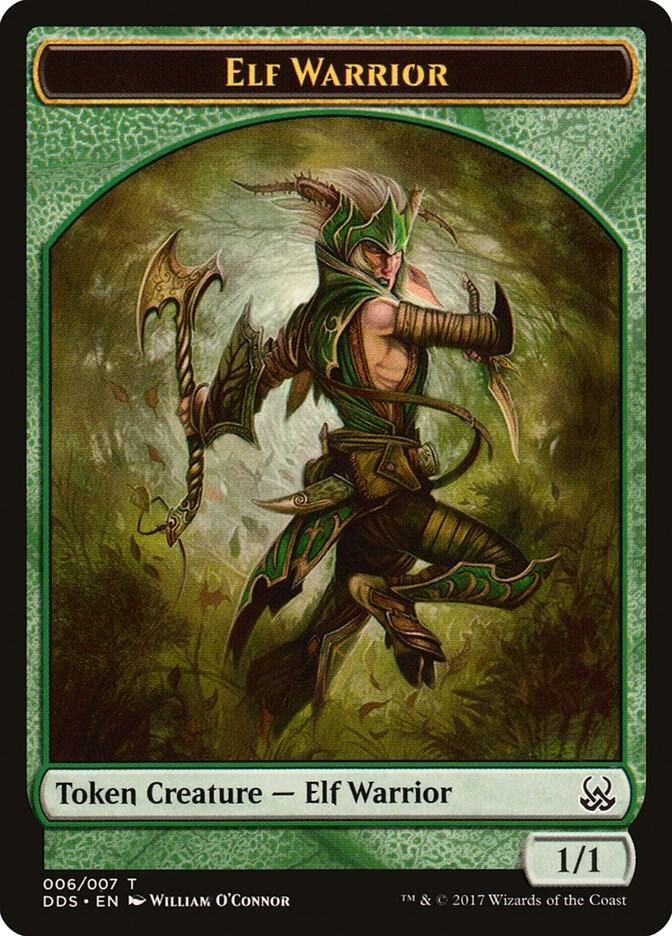 Elf Warrior Token (6) [Duel Decks: Mind vs. Might]