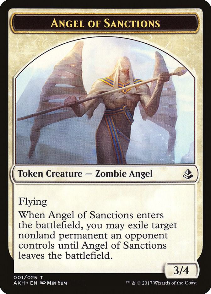 Angel of Sanctions Token (1) [Amonkhet]