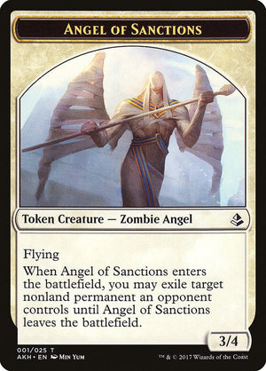 Angel of Sanctions Token (1) [Amonkhet]