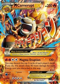 M Camerupt EX - XY198 (XY198) [XY Promos]