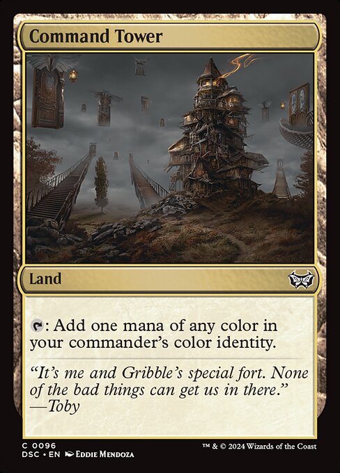 Command Tower (96) [Duskmourn: House of Horror Commander]