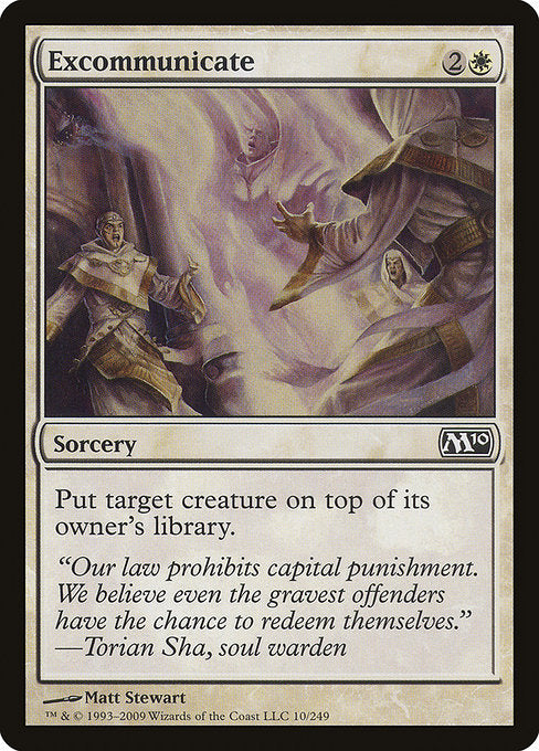 Excommunicate (10) [Magic 2010]