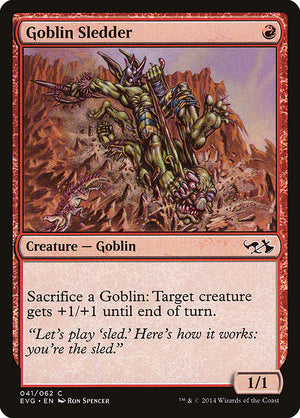 Goblin Sledder (41) [Duel Decks Anthology: Elves vs. Goblins]