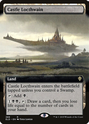 Castle Locthwain (389) [Throne of Eldraine] [Extended Art]