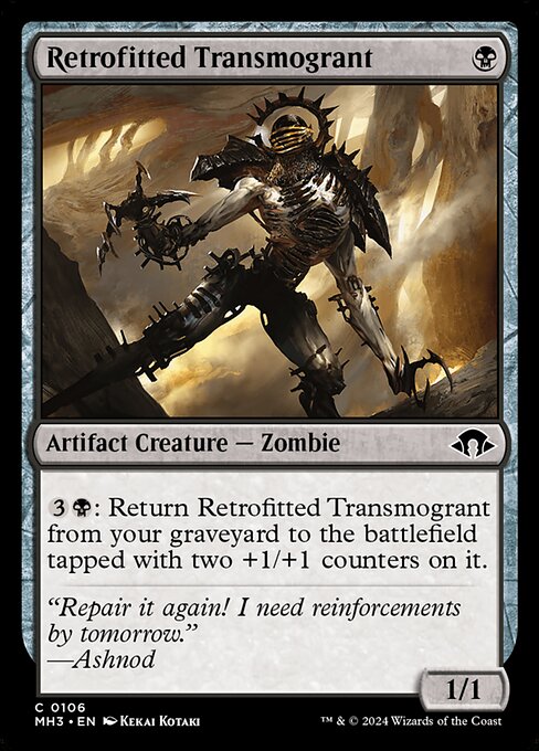 Retrofitted Transmogrant (106) [Modern Horizons 3]