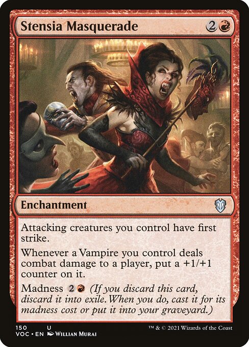 Stensia Masquerade (150) [Crimson Vow Commander]