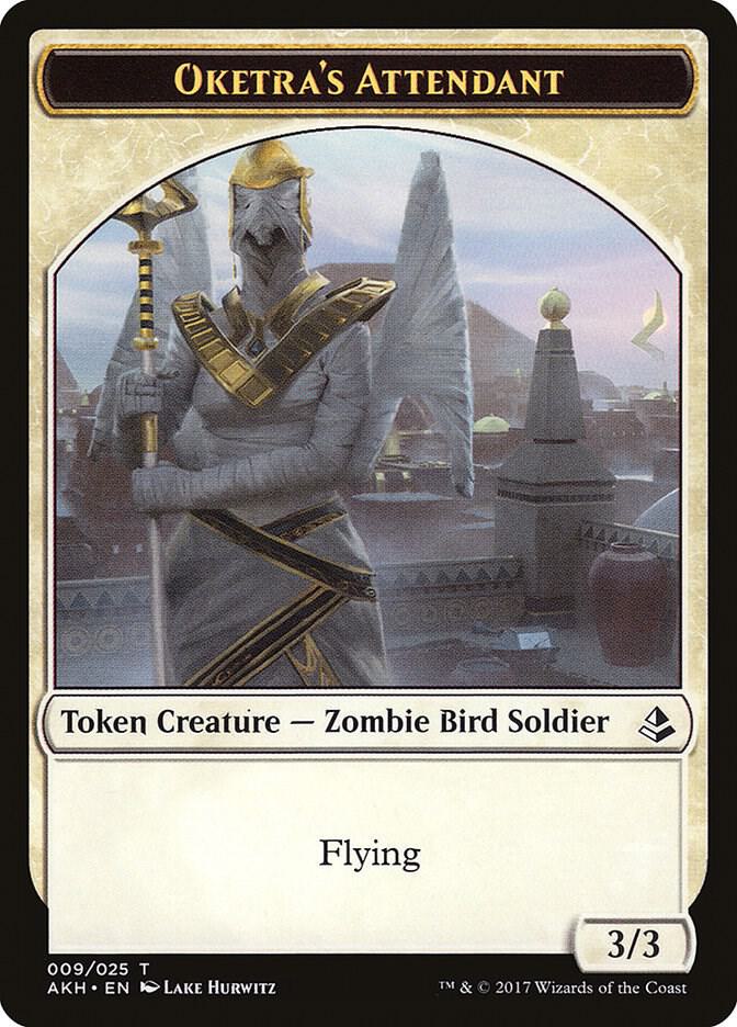 Oketra's Attendant Token (9) [Amonkhet]