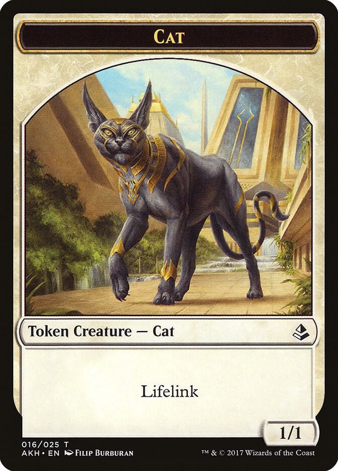 Cat Token (16) [Amonkhet]