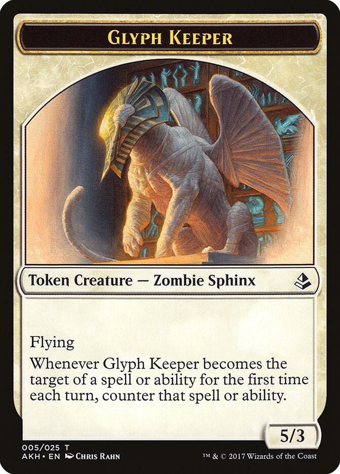 Glyph Keeper Token (5) [Amonkhet]