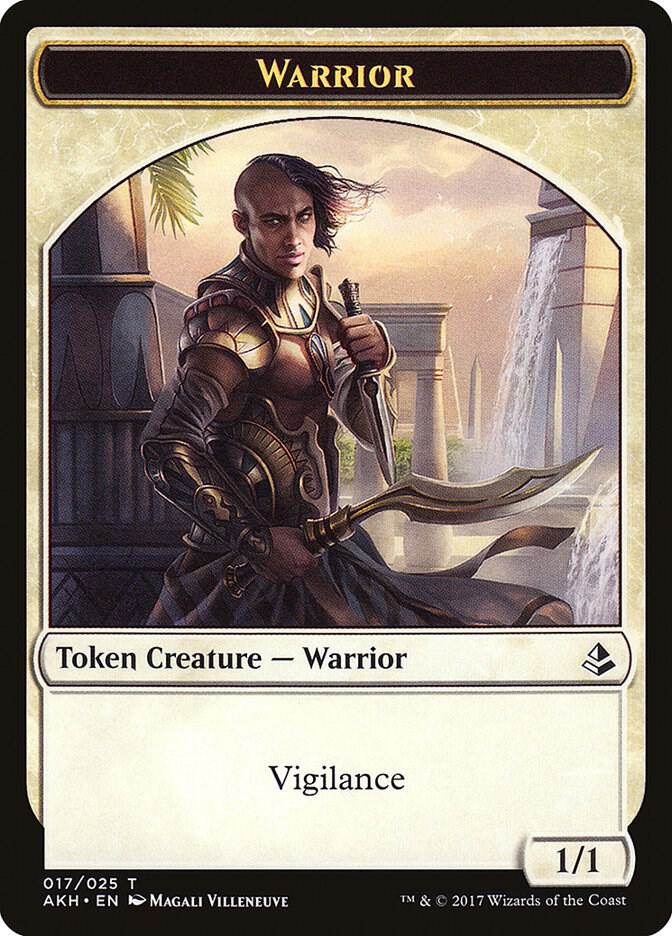 Warrior Token (17) [Amonkhet]