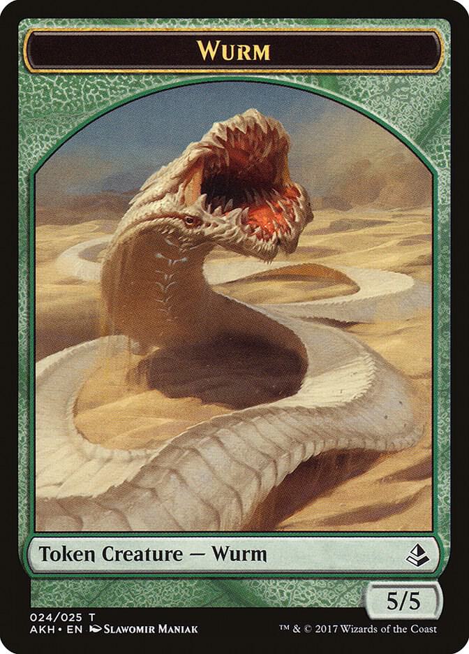 Wurm Token (24) [Amonkhet]