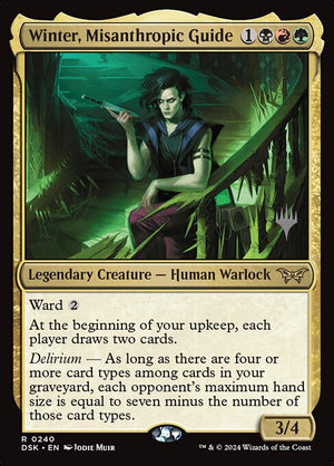 Winter, Misanthropic Guide (240p) [Duskmourn: House of Horror Promos]