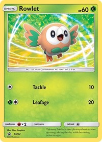 Rowlet - SM22 (SM22) [SM Promos]