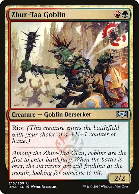Zhur-Taa Goblin (215) [Ravnica Allegiance]