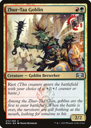 Zhur-Taa Goblin (215) [Ravnica Allegiance]