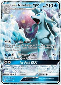 Alolan Ninetales GX (22/145) [SM Guardians Rising]