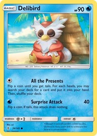 Delibird (26/145) [SM Guardians Rising]