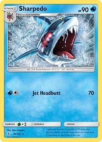 Sharpedo (28/145) [SM Guardians Rising]