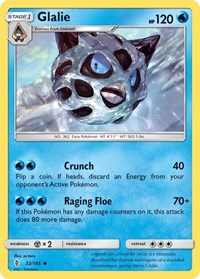 Glalie (32/145) [SM Guardians Rising]